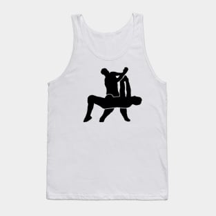 Tyler Elison (OW! Man (Black/White) Tank Top